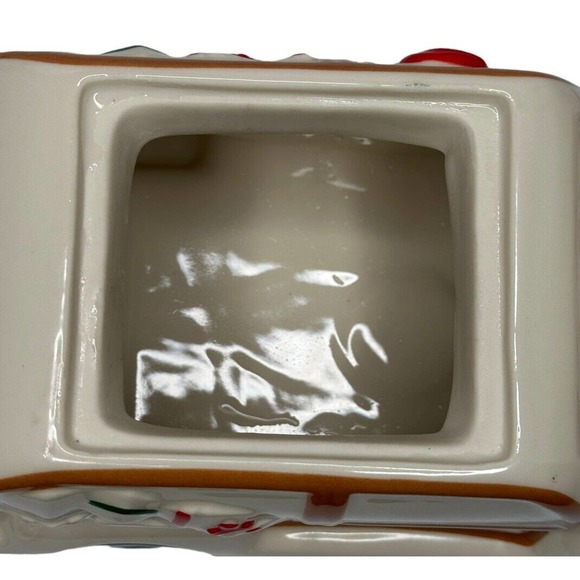 Lenox Holiday Vintage Style Station Wagon Cookie Jar w/Santa & Xmas Tree New - Picture 10 of 12